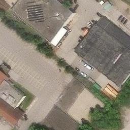 Southdale Beach Volleyball Court #1 — aerial view