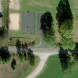 Montague Township Beach Volleyball Court #1 — aerial view
