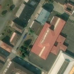 Volleyball Court — aerial view