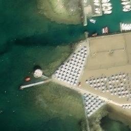 Gabbione — aerial view