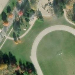Stratford Beach Volleyball Court — aerial view