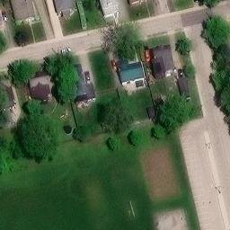 Galt Beach Volleyball Court #2 — aerial view