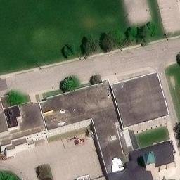 Galt Beach Volleyball Court #1 — aerial view