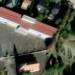 Volleyball Court near Oviedo — aerial view