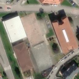 Volleyball Court — aerial view