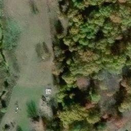 Sand Volleyball Court in Grant, MI — aerial view