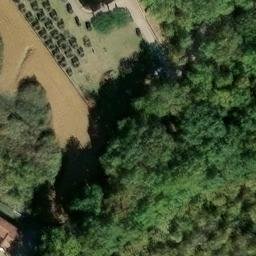Sand Volleyball Court — aerial view