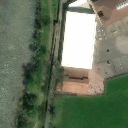 Volleyball Court — aerial view