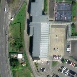 Volleyball Court — aerial view