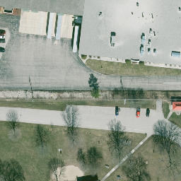 Hartford Beach Volleyball Court #3 — aerial view