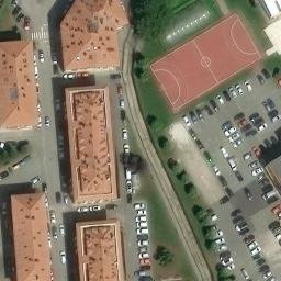 Volleyball Court — aerial view