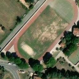 Volleyball Court — aerial view