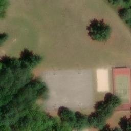 Montcalm Township Beach Volleyball Court — aerial view