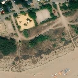 Volleyball Court — aerial view