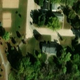 Forest City Beach Volleyball Court #1 — aerial view