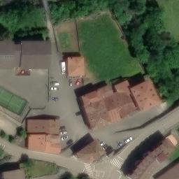 Volleyball Court near Rionansa — aerial view