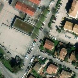 Volleyball Court — aerial view