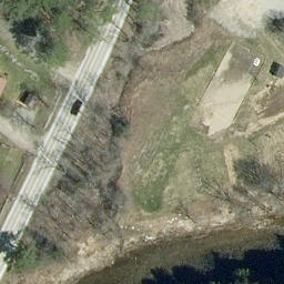 Londonderry Beach Volleyball Court #3 — aerial view