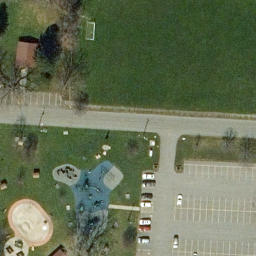 Town of Ogden Beach Volleyball Court #2 — aerial view