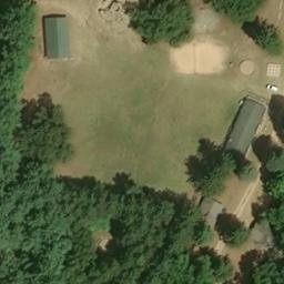 Oakfield Township Beach Volleyball Court #3 — aerial view