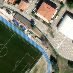 Volleyball Court — aerial view