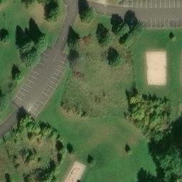 Town of Burke Beach Volleyball Court #1 — aerial view