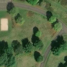 Town of Burke Beach Volleyball Court #2 — aerial view