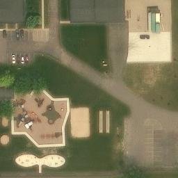 Courtland Township Beach Volleyball Court — aerial view