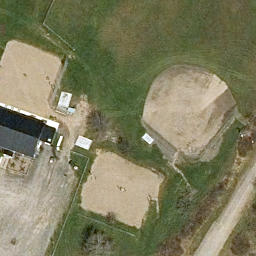 Town of Deerfield Beach Volleyball Court — aerial view