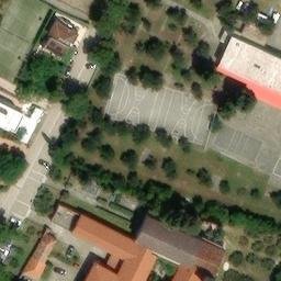 Volleyball Court — aerial view