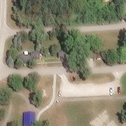 Burtchville Township Beach Volleyball Court #2 — aerial view