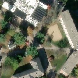 Durham Beach Volleyball Court #6 — aerial view