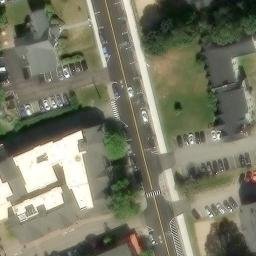 Durham Beach Volleyball Court #4 — aerial view