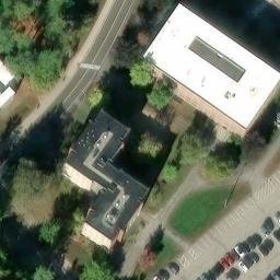 Durham Beach Volleyball Court #2 — aerial view