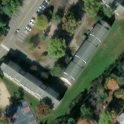 Gibbs Volleyball Court — aerial view