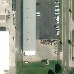 Madison Beach Volleyball Court #8 — aerial view