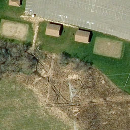 Town of Niagara Beach Volleyball Court — aerial view