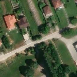 Sand Volleyball Court — aerial view