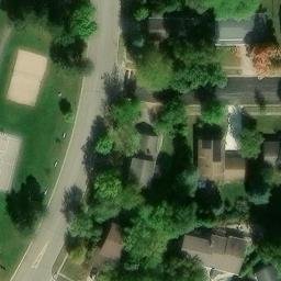 Middleton Beach Volleyball Court #7 — aerial view