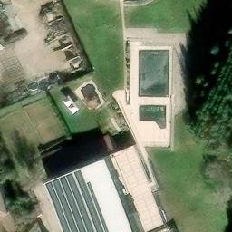 beach volley — aerial view
