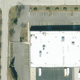 Milwaukee Sting Volleyball Center — aerial view