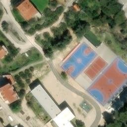 Volleyball Court — aerial view