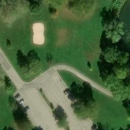 Madison Beach Volleyball Court #7 — aerial view