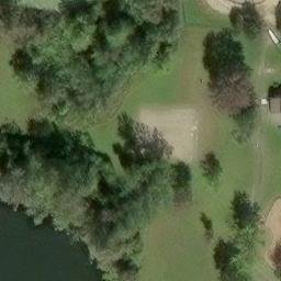 Oregon Township Beach Volleyball Court — aerial view