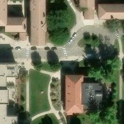 Madison Beach Volleyball Court #5 — aerial view