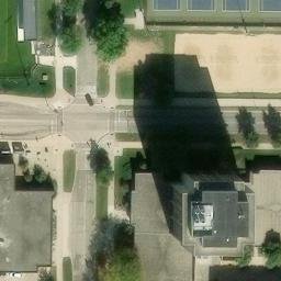 Cole Sand Volleyball Courts — aerial view