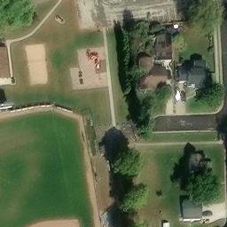 Village of Cottage Grove Beach Volleyball Court — aerial view
