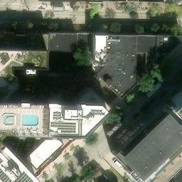 The Beach — aerial view