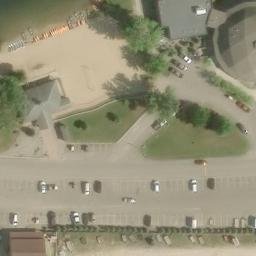 Genesee County Beach Volleyball Court #4 — aerial view