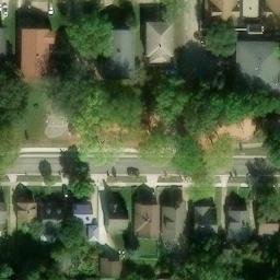 Regent Beach Volleyball Court — aerial view